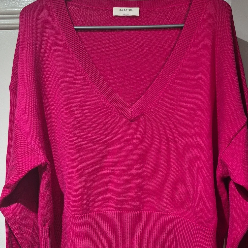 BABATON- MERINO WOOL SWEATER - Picture 2 of 7